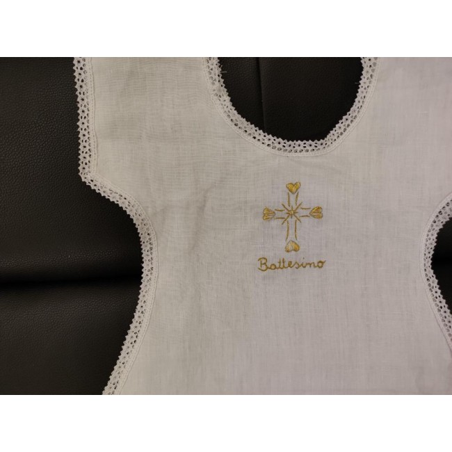 Veste battesimo croce